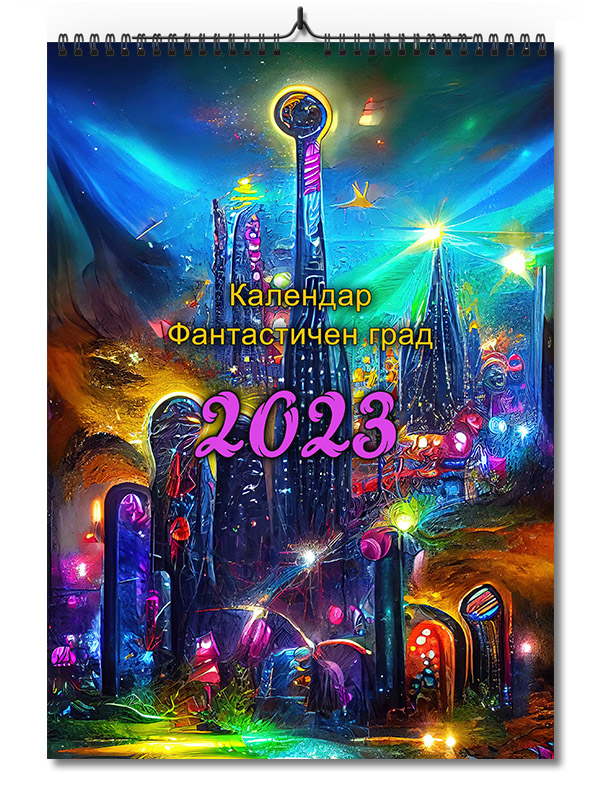 Календар Фантастичен град за 2023 година